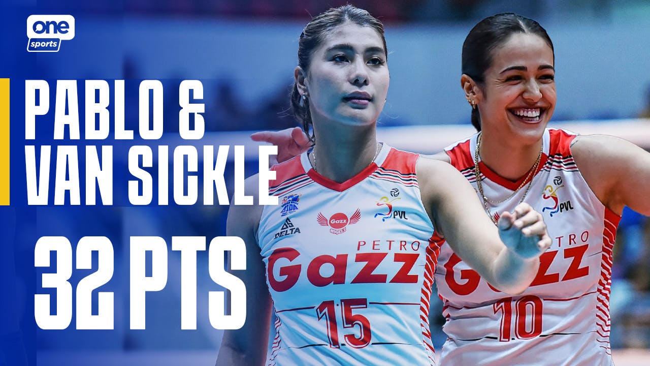 Myla Pablo, Brooke Van Sickle combine for 32 in powering Petro Gazz | PVL Highlights